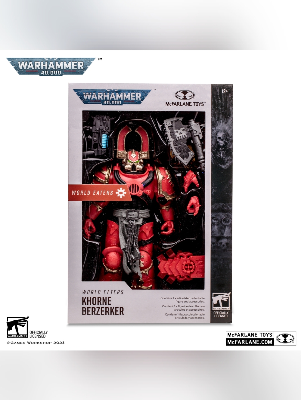 McFarlane Toys  World Eaters Khorne Berzerker from Warhammer 40,000